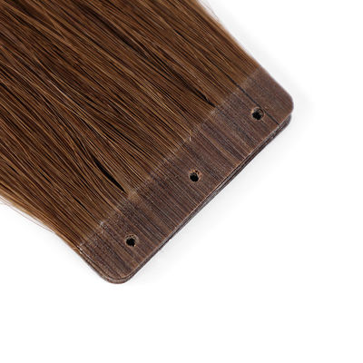 Full Cuticle Aligned Hair Product Hole Tape Extensions Straight Style in US Currency