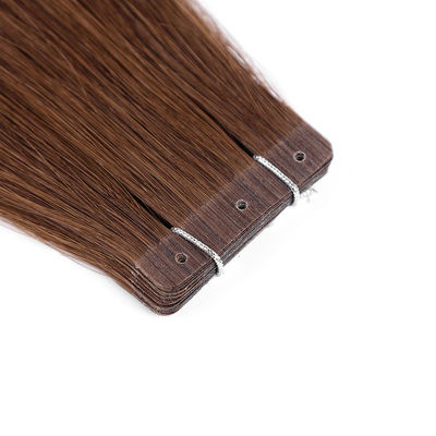 Full Cuticle Aligned Hair Product Hole Tape Extensions Straight Style in US Currency
