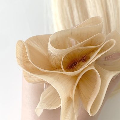 Double Drawn PU Skin Hair Weft in Straight Style with Different Colors and Pric