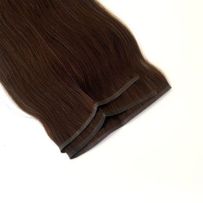 Mini Flat Weft Hair with PU Skin Weft and Double Drawn Cuticle Aligned Design PW-24268