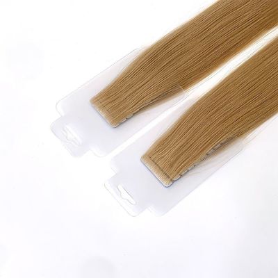 Cuticle Aligned Double Drawn Invisible Tape Hair Extensions for Full Payment