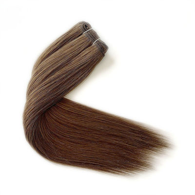 European Double Drawn Hair Weft Russian Double Weft Remy Ponytail Human Weft 100g/pack