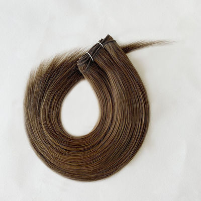 European Double Drawn Hair Weft Russian Double Weft Remy Ponytail Human Weft 100g/pack