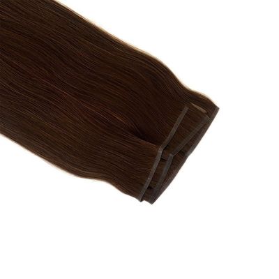 Muti Color Remy Hair Extensions 100% Peruvian Flat Weft Human Hair with Skin PU Weft