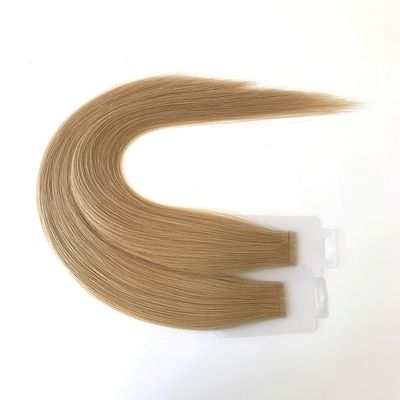 Seamless European Hair Invisible Tape Extensions 7.5*70cm Long Lasting Easy to Apply