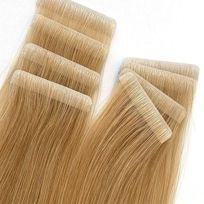 Seamless European Hair Invisible Tape Extensions 7.5*70cm Long Lasting Easy to Apply