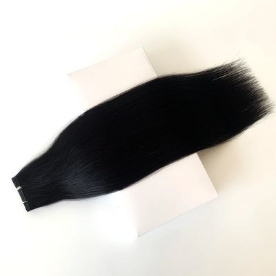 Double Drawn Blonde European Virgin Skin Weft Human Hair Seamless Skin Brazilian Hair