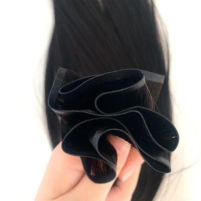 Double Drawn Blonde European Virgin Skin Weft Human Hair Seamless Skin Brazilian Hair