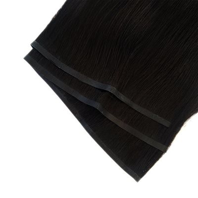 Double Drawn Blonde European Virgin Skin Weft Human Hair Seamless Skin Brazilian Hair