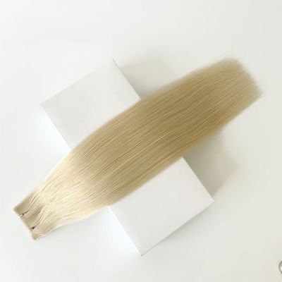 Small Hole PU Seamless Tape Hair Skin Weft Double Drawn Extensions 50cm Package Size