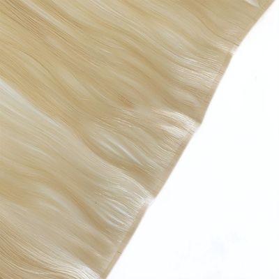 Design Customized PU Skin Hair Weft Hand Tied Mini Flat Weft for Salon Customization