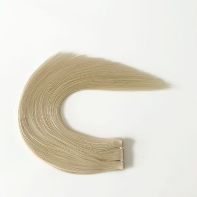 Design Customized PU Skin Hair Weft Hand Tied Mini Flat Weft for Salon Customization