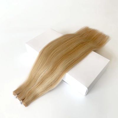 Human Hair PU Skin Weft in Muti-Color for Package Size 50.00cm * 8.00cm * 3.00cm