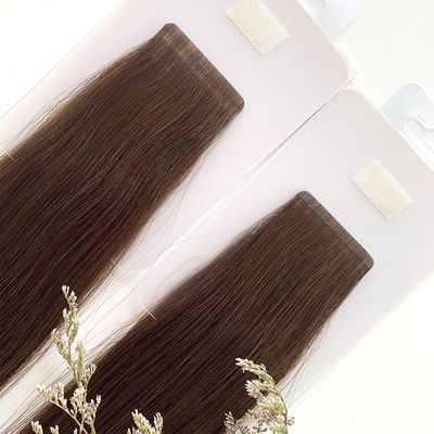 20inch Hair Length Slim Invisible Tape in Hair Extensions Natural Color 100% Human Hair