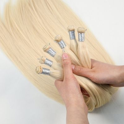50.00cm * 8.00cm * 3.00cm Package Size Genius Weft Remy 12A Grade Hair Extensions
