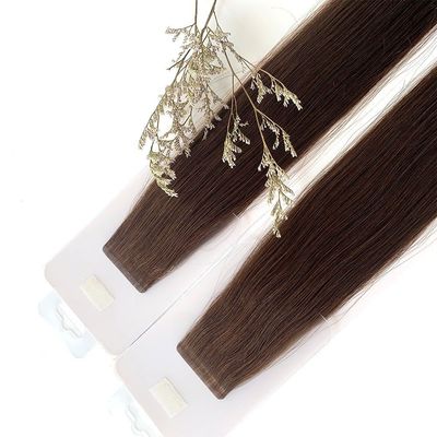 100% Virgin Human Hair Double Drawn Slim Seamless Tape in Hair Extensions and Dyeable