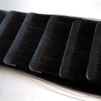 100% Virgin Human Hair Double Drawn Slim Seamless Tape in Hair Extensions and Dyeable
