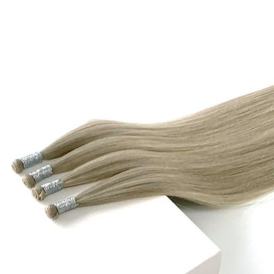 100g/pack European Remy Human Hair Weft Extensions 13A Double Drawn Russian Genius