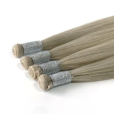 100g/pack European Remy Human Hair Weft Extensions 13A Double Drawn Russian Genius