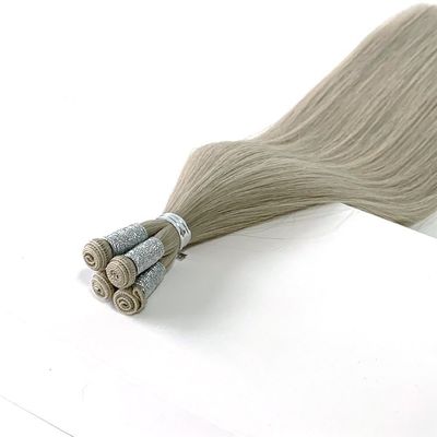 100g/pack European Remy Human Hair Weft Extensions 13A Double Drawn Russian Genius