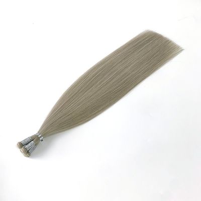 100g/pack European Remy Human Hair Weft Extensions 13A Double Drawn Russian Genius