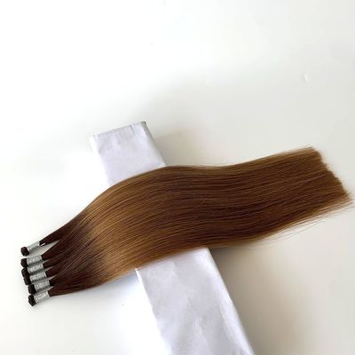 Double Drawn Human Virgin Hair Extensions Genius Weft in 0.300kg Package Gross Weight