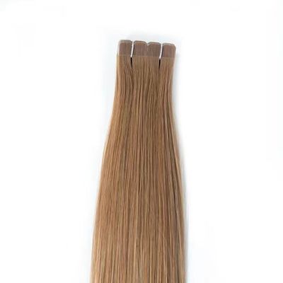 Full Cuticle Aligned Mini Tape Hair Extensions Double Drawn 613 Blonde 1*1 Size Small Tape