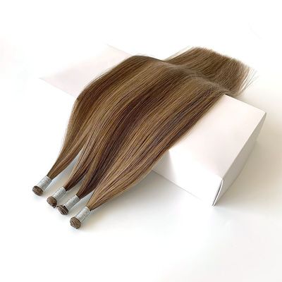 100% Virgin Human Hair Weaves Straight Cuticed Aligned Peruvian Hair Genius Weft