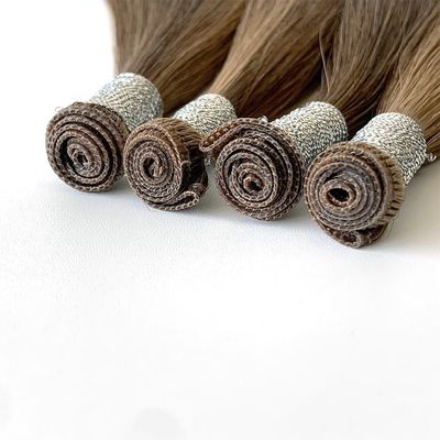 Russian Human Hair 100g/pack Invisible Genius Weft Hair Extensions with Fast Shipping