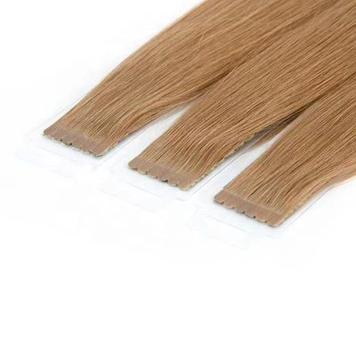 Mini Flower Tape Hair Extensions 18 Months Life 100% Human Remy Bone Straight Tape in Hair Extensions