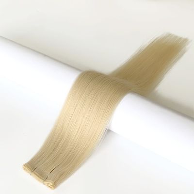 Estimated Delivery Time Double Drawn Brazilian Human Hair Flat Weft Extensions