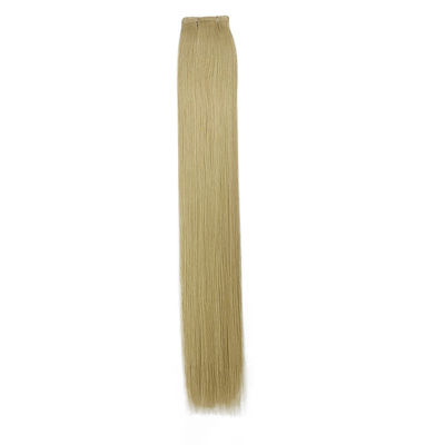 100 Human Hair Flat Hair Wefts Flatweft-231010 and Dyeable for Professional Dyeing