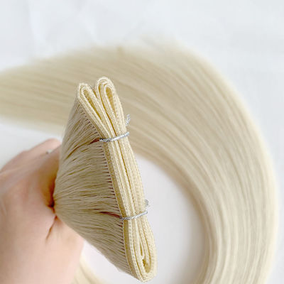 Tangle Free and 100g/pack Virgin Human Hair Flat Hair Weft Perfect for All Hair Types