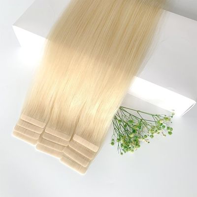 Double Drawn Blonde Human Tape Hair Extension Hair Vendors with Estimated Delivery Time