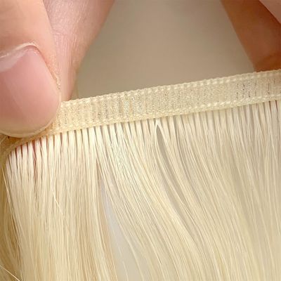 50.00cm * 8.00cm * 3.00cm Package Size Straight Human Hair Virgin Flat Weft Extensions