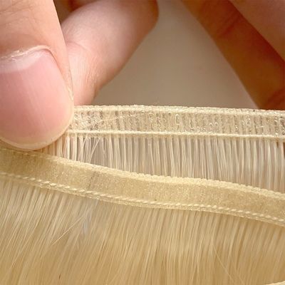 50.00cm * 8.00cm * 3.00cm Package Size Straight Human Hair Virgin Flat Weft Extensions