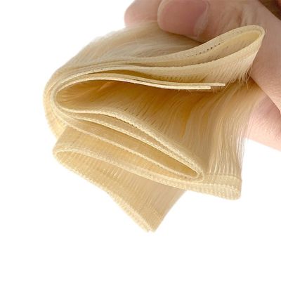 50.00cm * 8.00cm * 3.00cm Package Size Straight Human Hair Virgin Flat Weft Extensions