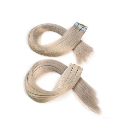 12A Russian Double Drawn Blond Tape Ins Raw Virgin Human Hair Extension for Benefit