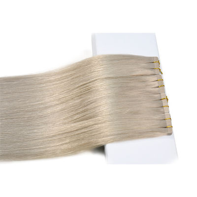 12A Russian Double Drawn Blond Tape Ins Raw Virgin Human Hair Extension for Benefit