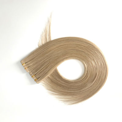 12A Russian Double Drawn Blond Tape Ins Raw Virgin Human Hair Extension for Benefit