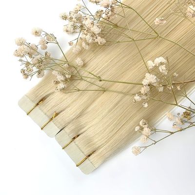 Tape-231023 European Double Drawn Russian Human Hair Tape Hair Extension Natural Remy