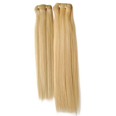 Double Drawn Blonde Remy Weft Human Hair Extensions Fast Shipping and Affordable Cost