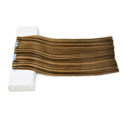 Full Cuticle 100 Virgin Remy Human Hair Tape Ins Extensions for Pre-Bonded Style Tape