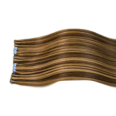 Full Cuticle 100 Virgin Remy Human Hair Tape Ins Extensions for Pre-Bonded Style Tape