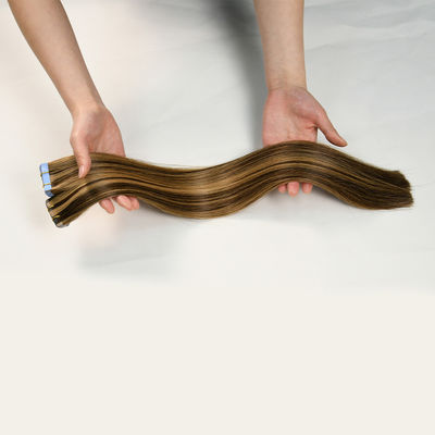 Full Cuticle 100 Virgin Remy Human Hair Tape Ins Extensions for Pre-Bonded Style Tape