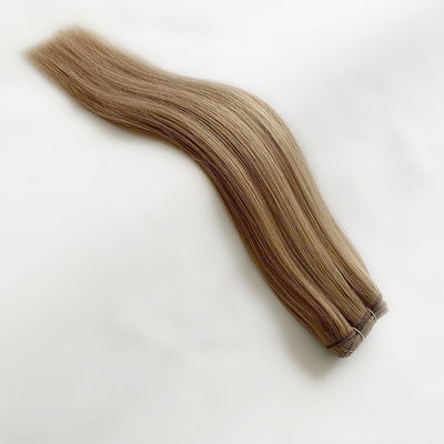 Remy Human European Weft Hair Extensions 13A Double Drawn Russian Hair Weft Full Payment