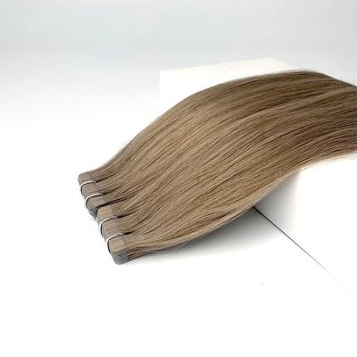 Upgrade Your Style with Straight Tape Ins Extensions 100% Human Hair Cuticle Aligned