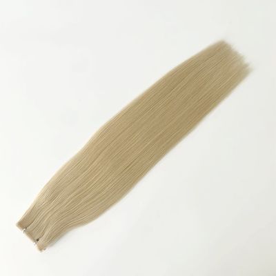 Remy Hair Skin Weft Seamless Double Drawn Cuticle Aligned Russian Weft Hair Extensions