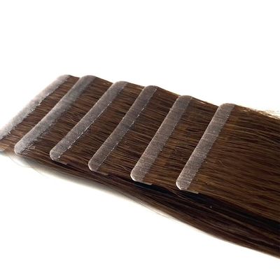 Human Hair Package Size 50.00cm * 8.00cm * 3.00cm Seamless Tape in Hair Extension