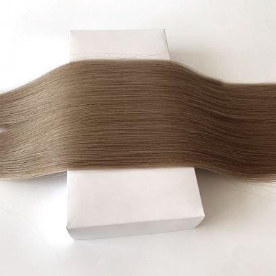Human Hair Seamless Slim Tape Hair Extensions for 18 Months Life in Straight Style